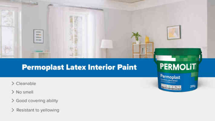 Permoplast Latex Interior Paint product features