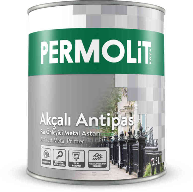 Akçalı Antipas Pas Önleyici Metal Astarı PERMOLİT