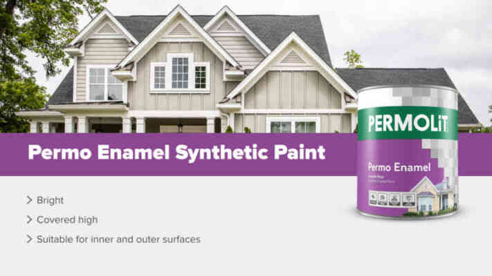 Permo Enamel Synthetic Paint product features