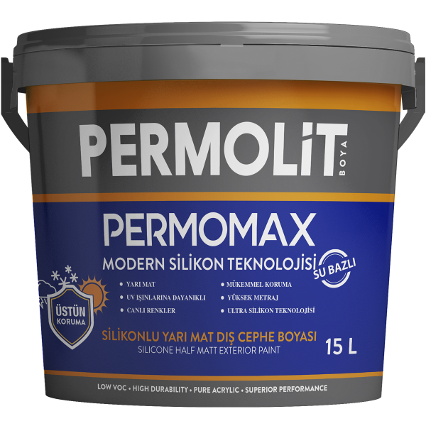 Permomax Silicone Semi-Matt Exterior Paint