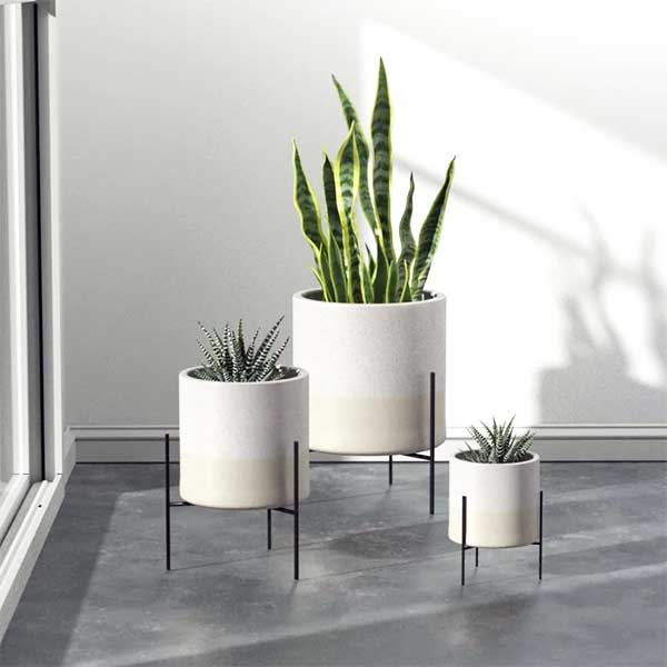 Seramik modern saksılar
