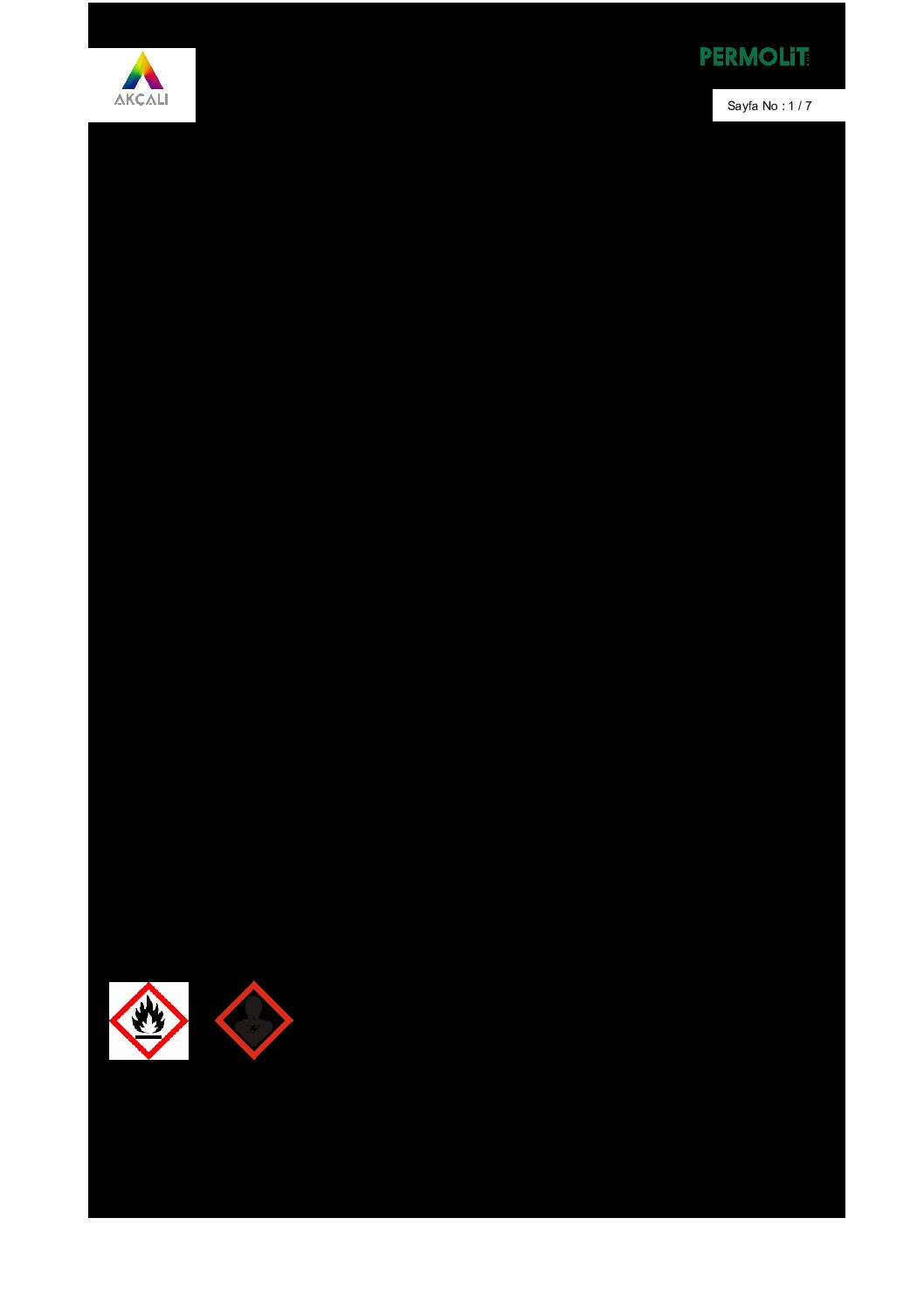 GBF – MSDS Permolit Permokapı Amerikan Kapı Boyası