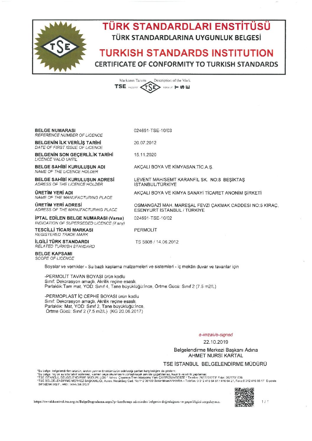 Tavan Boyası – Permoplast İç Cephe Boyası