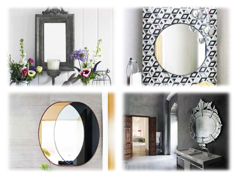 Banyo aynası modelleri, Birbirinden güzel banyo aynaları