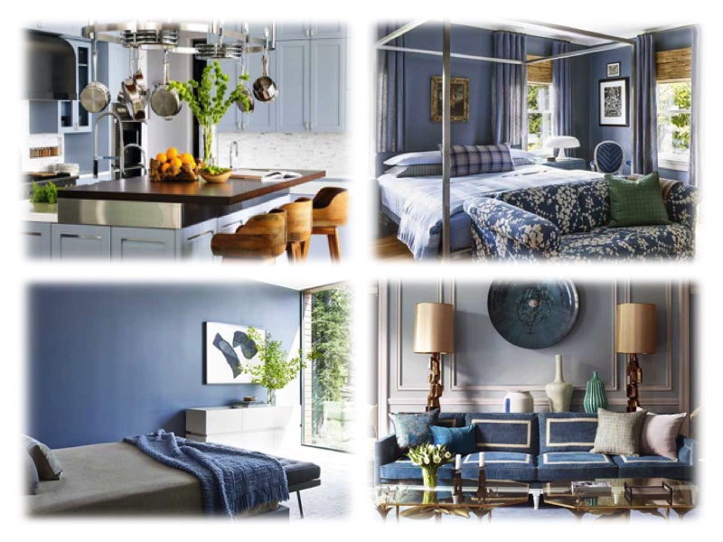 Kobalt mavisinden bebek mavisine dekorasyon yolculuğu