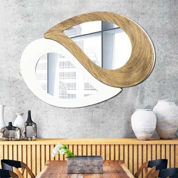 Salon Ayna Modalleri - Ahşabın modası asla geçmiyor.
