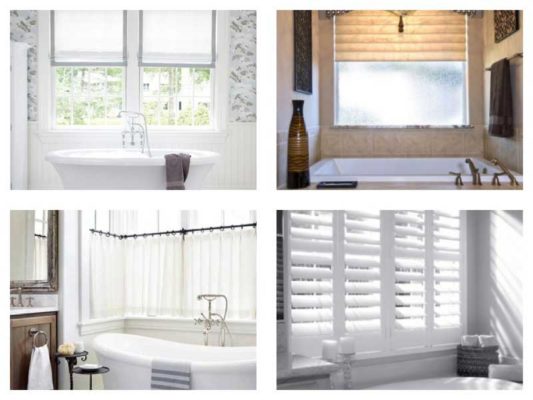 Banyo Penceresi için Perde Modelleri
