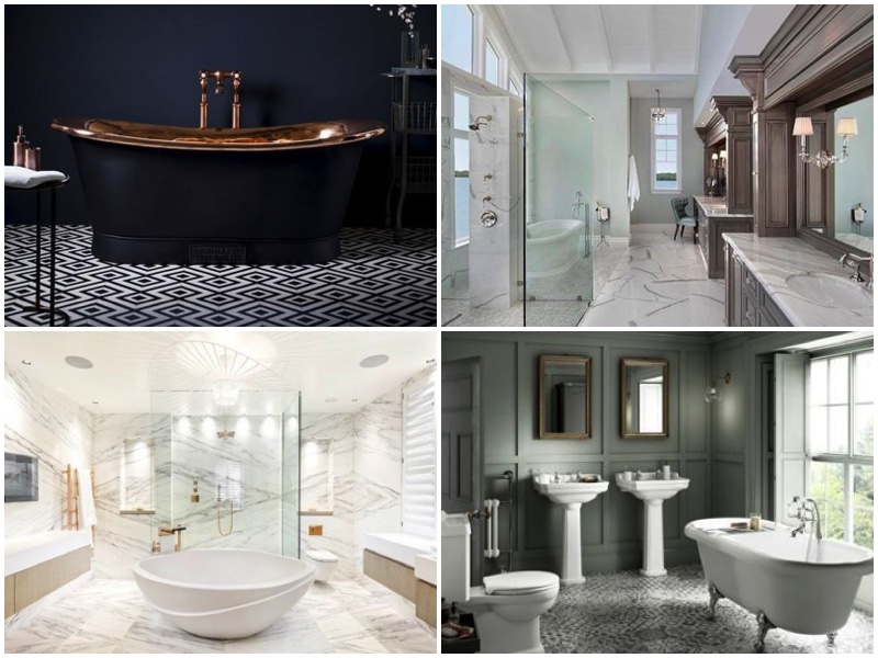 Sofistike Banyo Tasarımları