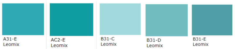 Permolit Renk Kartelası