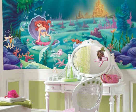 Denizkızı Temalı Çocuk Odası Tasarımları