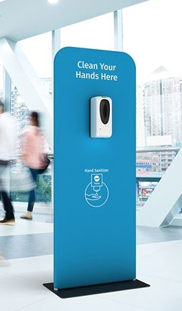 Koronavirüs Mağaza Önlemleri : Dezenfektasyon İstasyonları