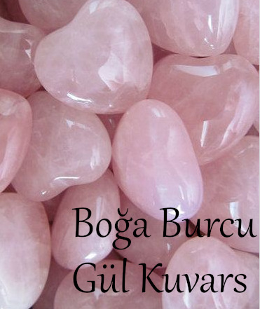 Boğa Burcu: Gül kuvars - Burçlar ve Doğal Taşlar