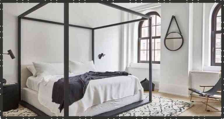 Pratik Minimalist Yatak Odası Tasarımları PERMOLİT