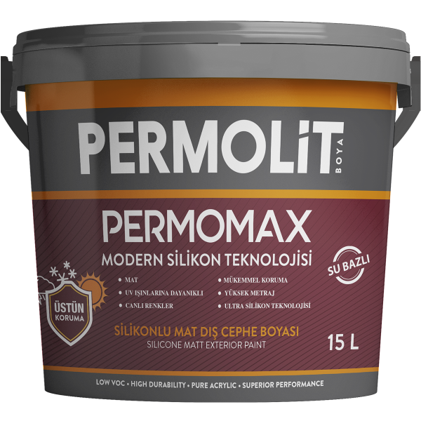 Permomax Silikonlu Mat Dış Cephe Boyası