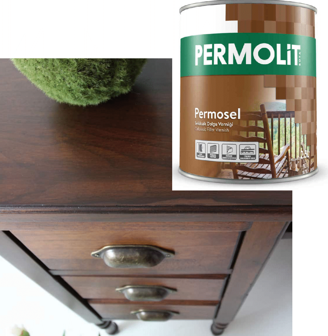 Permosel Selülozik Vernik